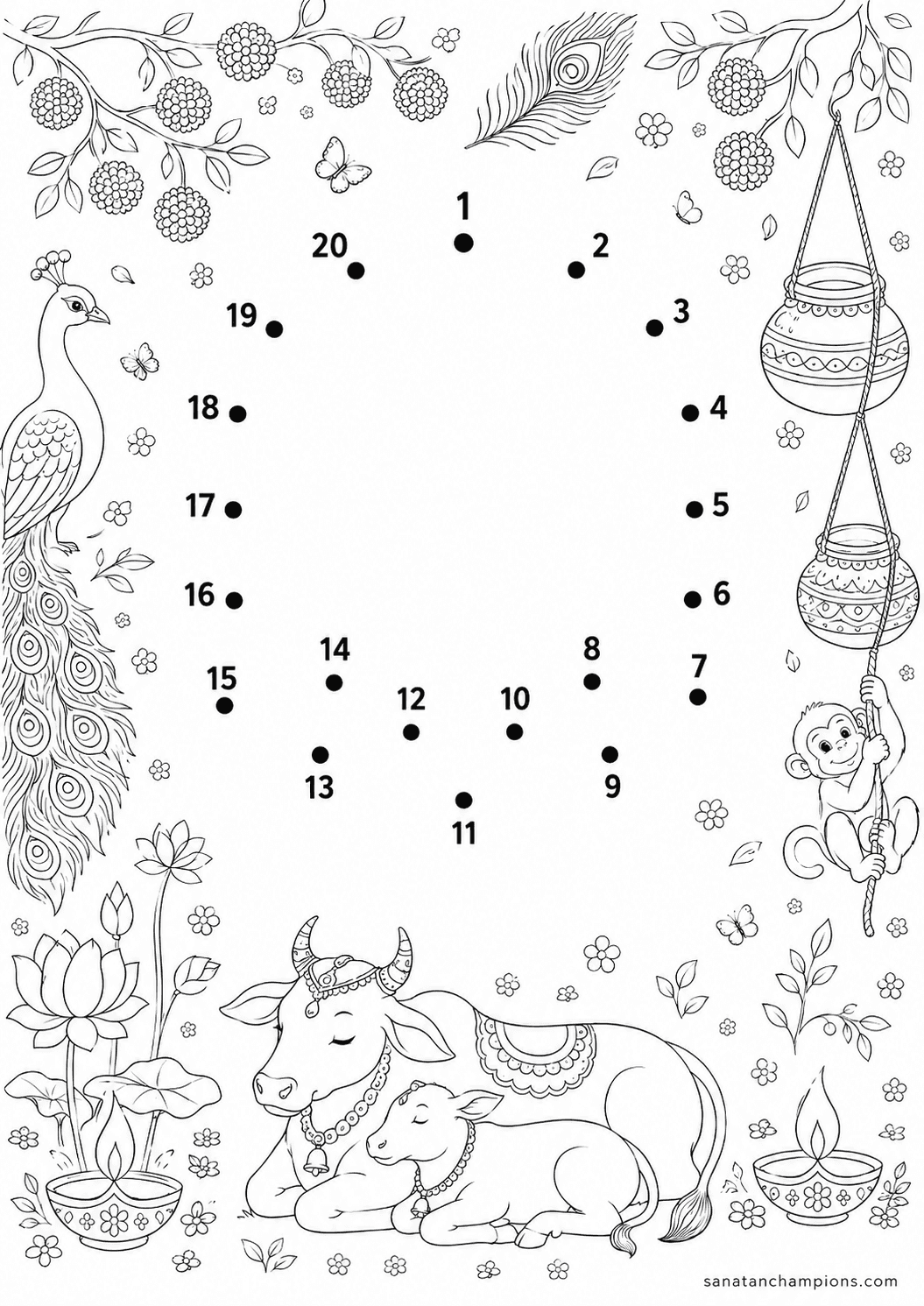 For the child who is heard before they are seen — an illustrated dot-to-dot, ages 7–9. Opens its page.