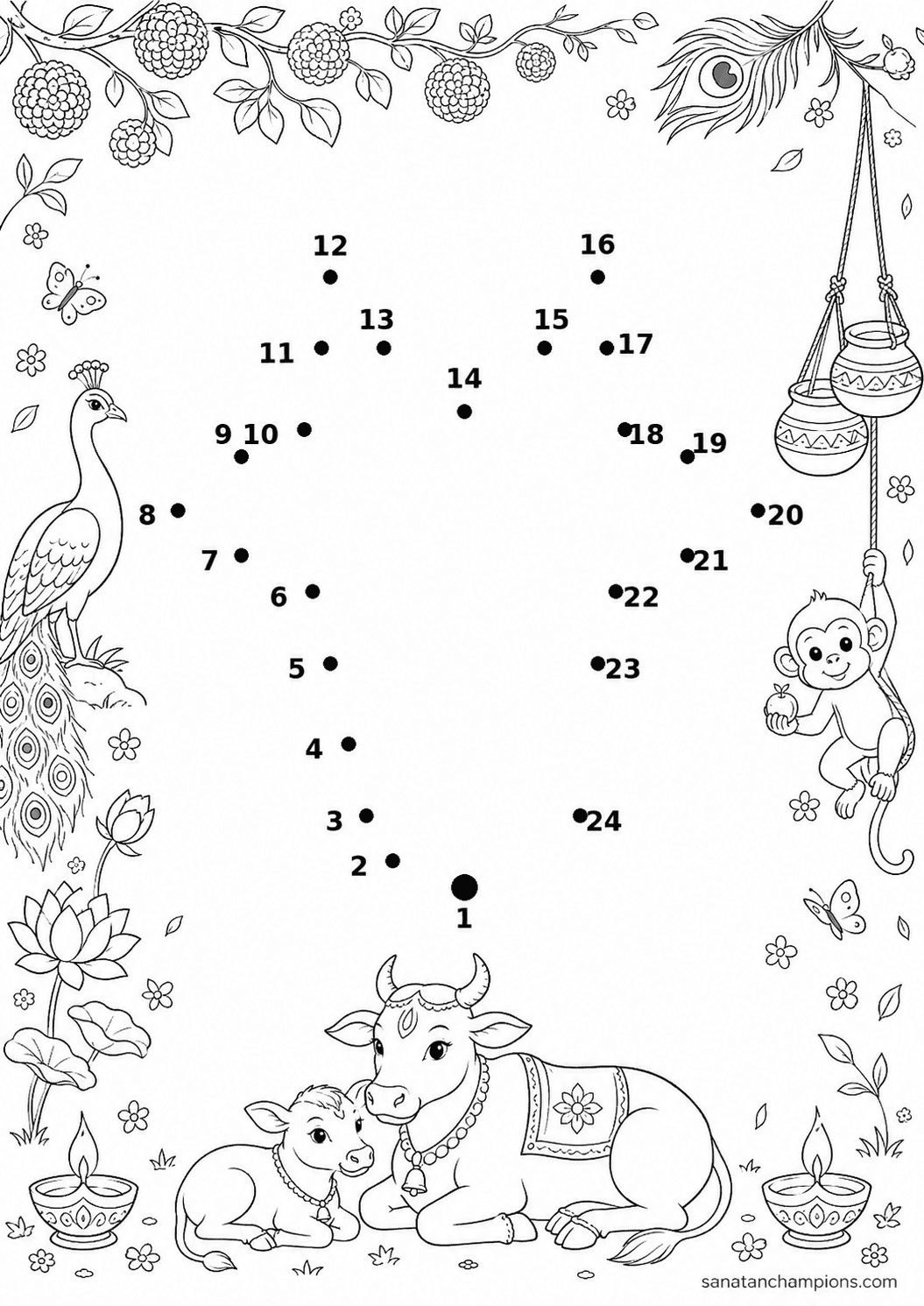 For the child who is nervous of big animals — an illustrated dot-to-dot, ages 7–9. Opens its page.
